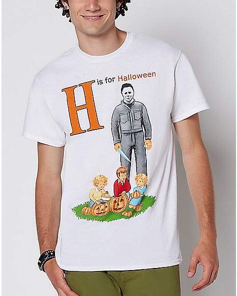 h is for halloween shirt